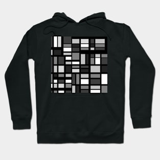 dark background squares Hoodie